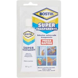 Bostik Super Transparent Blister 50g