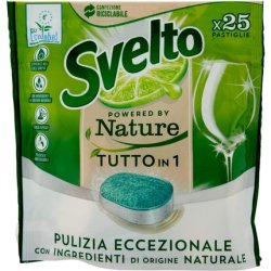 Svelto Tutto In 1 Dishwasher Pads 25 Washes - 490 G