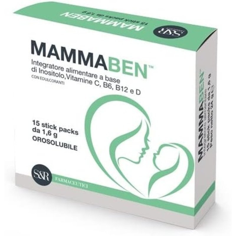 S&R Farmaceutici Mammaben Dietary Supplement 15 Stickpack