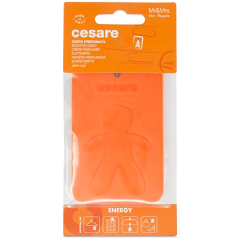Mr & Mrs Fragrance Cesare Scented Card Energy - Car Air Freshener