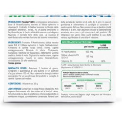 Fluistar 600 Soothing and Calming Effect Respiratory Well-being Natural Origin Mallow Vitamin D