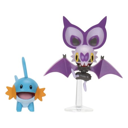 Pokemon - Battle Feature Figure - Noibat & Mudkip (PKW4051)