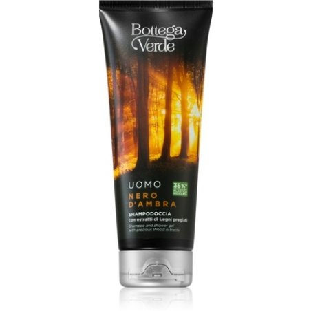 Bottega Verde Black Amber Shampoo and Shower Gel 2 in 1 - 200 ml