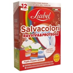 Liabel Acchiappacolore 12 Sheets Classic Color Saver Revives and Protects