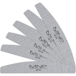 Mesauda MNP Zebra Curved File 100/180 6pcs - Curved Nail File