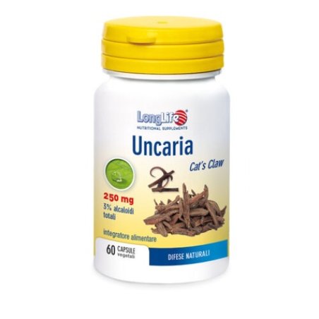 Uncaria 250mg LongLife Vegetarian Capsules
