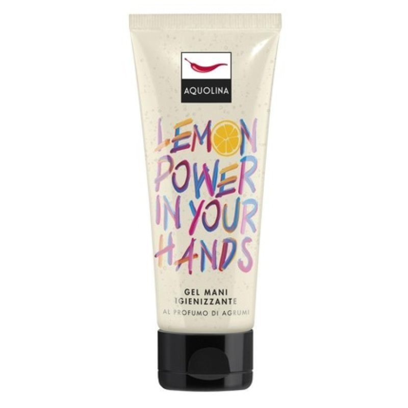 Aquolina Hand Sanitizer Gel 75ml - Lemon Power