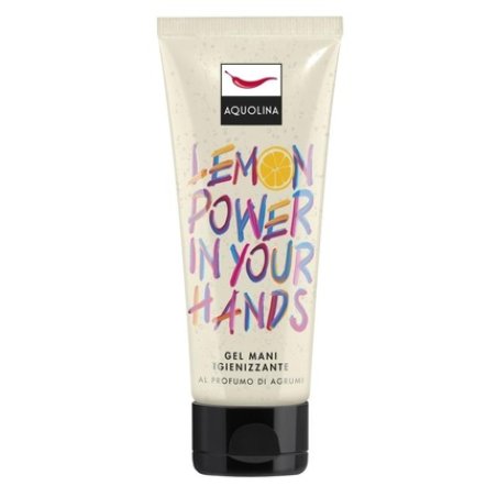 Aquolina Hand Sanitizer Gel 75ml - Lemon Power