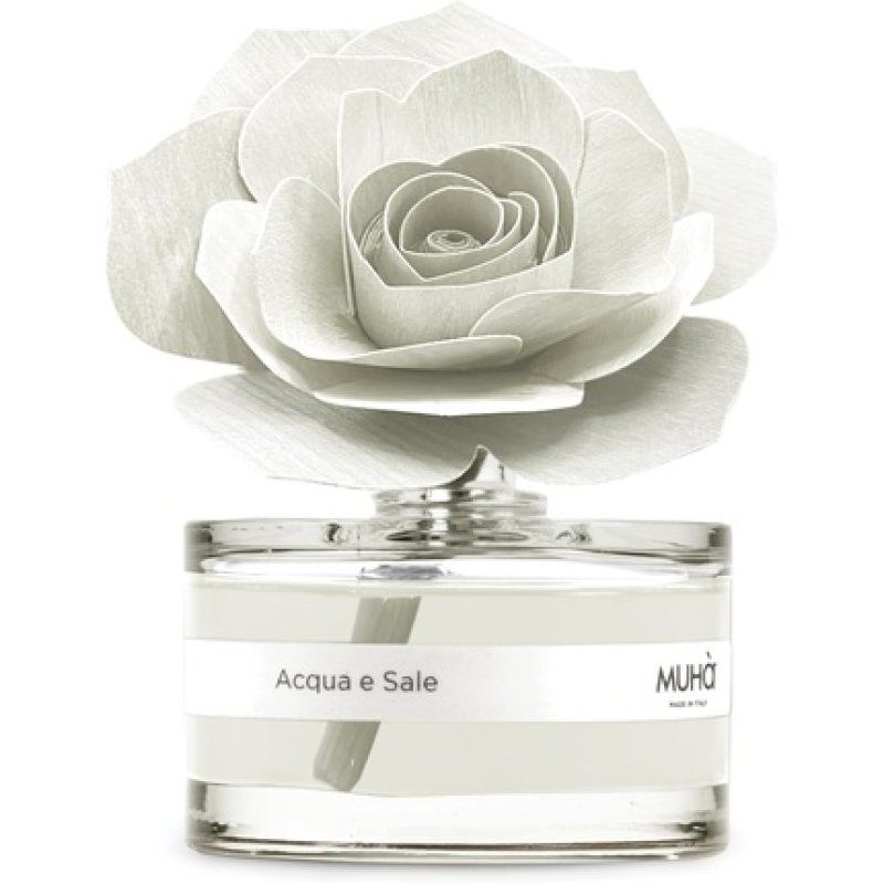 MUHA Room Fragrance Diffuser Pink Diffuser with Acqua e Sale Scent 50ml