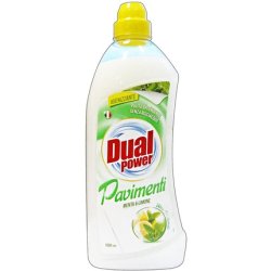 Dual Power Detergent Floors Mint And Lemon - 1000 Ml