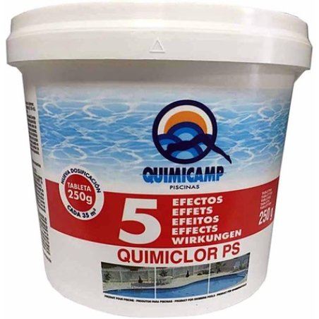 Quimicamp Chlorine Anti-Algae Quimiclor Tab 200g