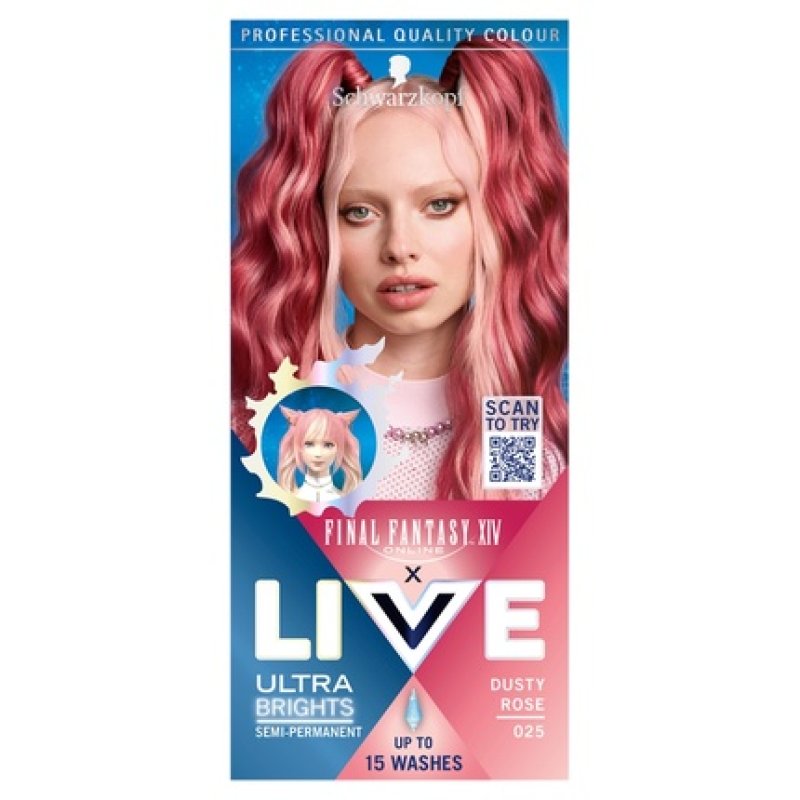 Schwarzkopf Live Hair Color 025 Dusty Rose