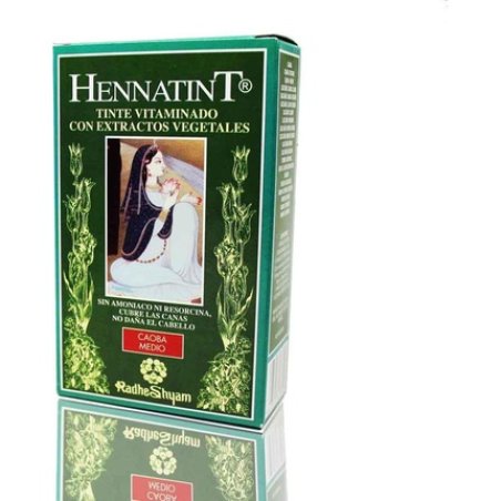 Henna Tint Caoba Medio Radhe Shyam 120ml