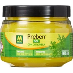 Masso 231267 Insecticide Preben Gel With Citronella 200 Gr