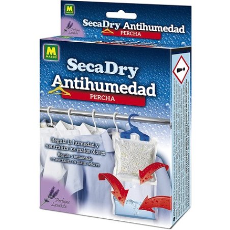 Masso Secadry Hanger, Moisture Resistant, 3.5 X 13 X 20 Cm