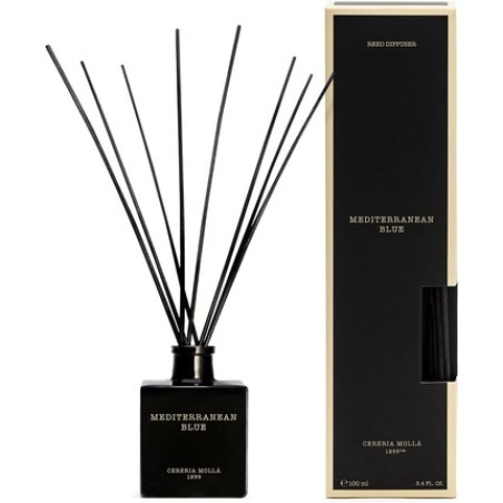 Cereria Molla 1899 Mikado Premium Mediterranean Blue Room Fragrance Sticks