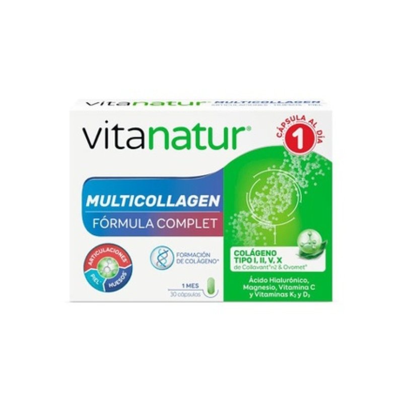 Vitanatur Multicollagen 30 Capsules - A Premium Collagen Supplement For Health And Wellness