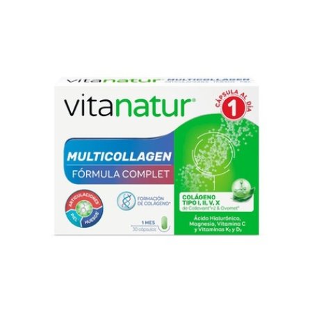 Vitanatur Multicollagen 30 Capsules - A Premium Collagen Supplement For Health And Wellness