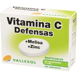 Melisa Zinc Chewable Vitamin C 24 Tablets