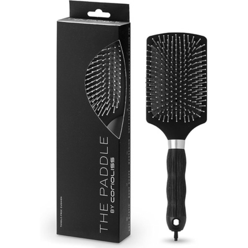 Corioliss Paddle Brush for Women - Professional Hair Brush Ideal for Short Hair