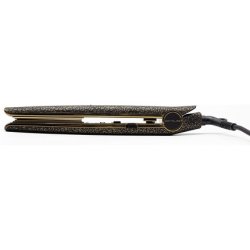 Corioliss C1 Hair Straightener Professional Titanium Plates Flat Iron Leopard Gold Soft Touch - UK Plug