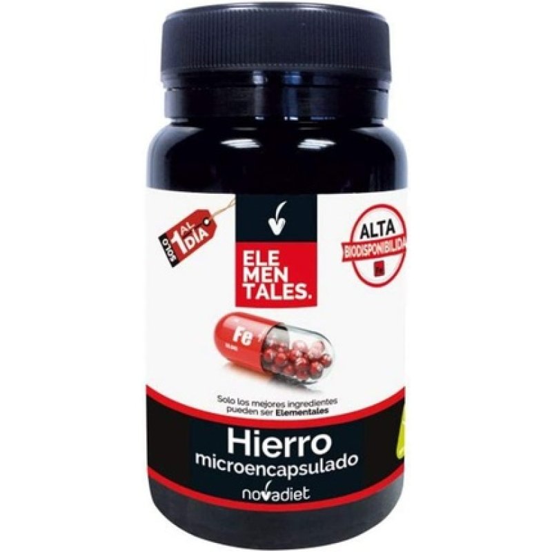 Nutricosmetics Novadiet Microencapsulated Iron 30 Vcaps