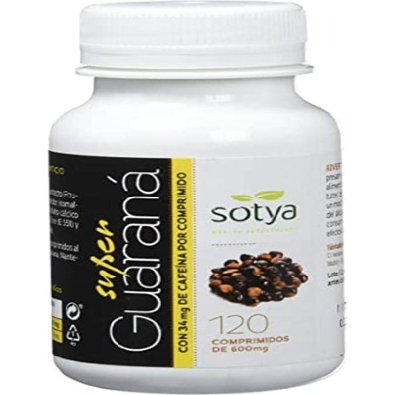 Sotya Super Guarana 600 Mg 120 Tablets