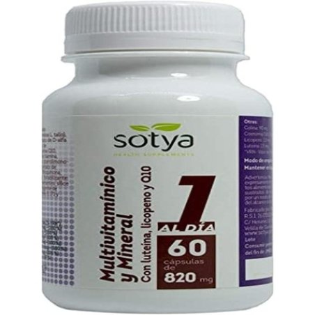 Sotya Multivitamin and Mineral 820mg 60 Capsules