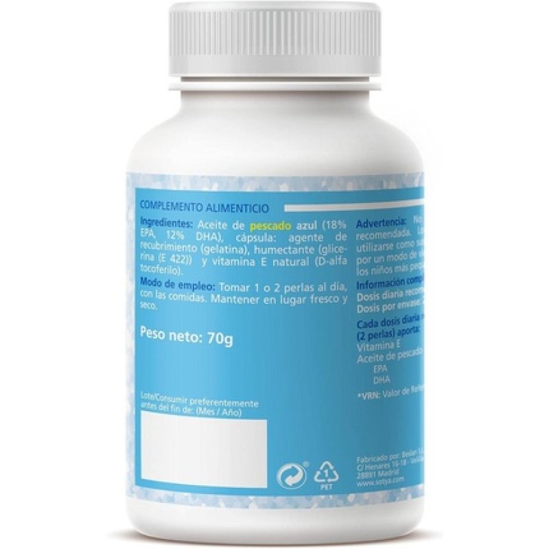 Sotya Omega 3 Fish Oil 1400 mg 50 Pearls