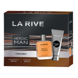 La Rive Heroic Gift Set EDT 100ml Shower Gel 100ml