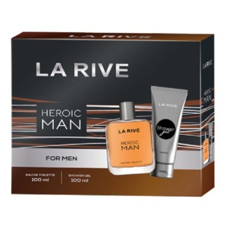 La Rive Heroic Gift Set EDT 100ml Shower Gel 100ml