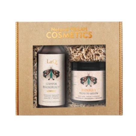 Laq_Set Botanic Hair Regenerating Shampoo 300ml Hair Mask 250ml