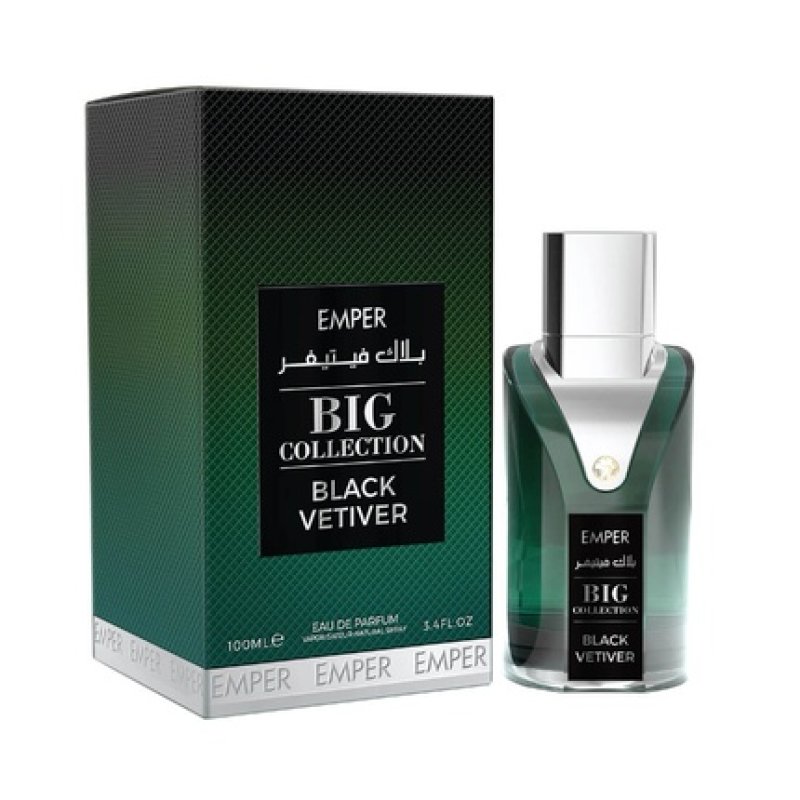 Emper Big Collection Black Vetiver Eau De Parfum 100ml