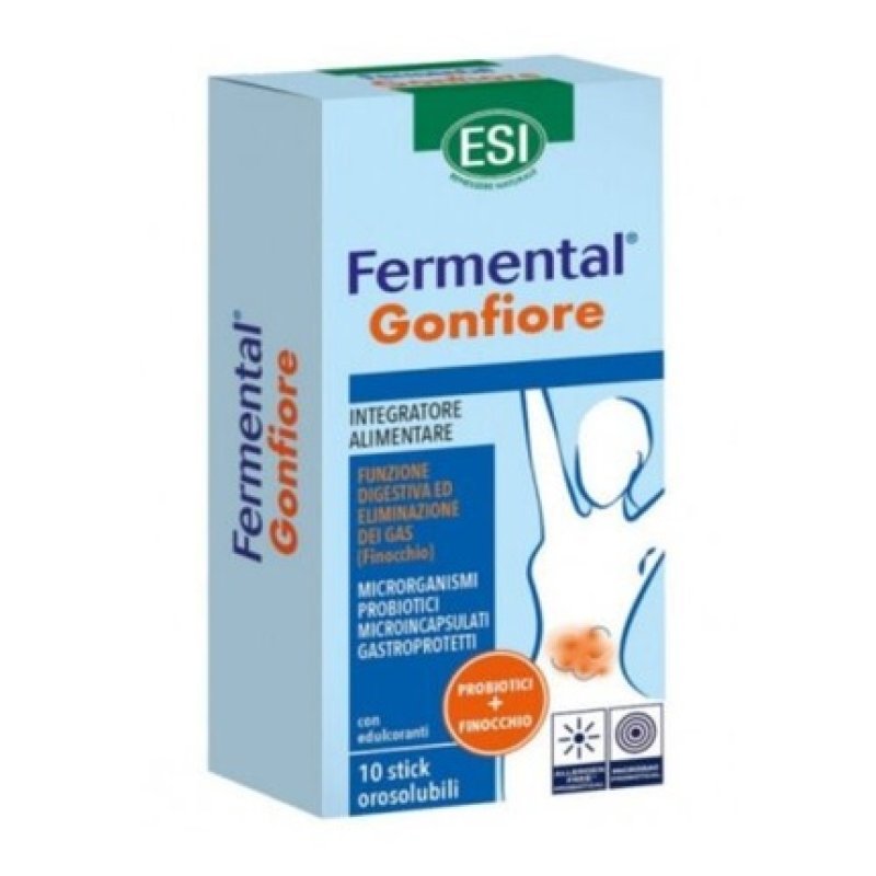 Esi Fermental Bloating Probiotic Supplement 10 Sticks