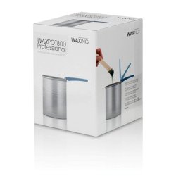 Depilatory Wax Pot with Foldable Handle 800g