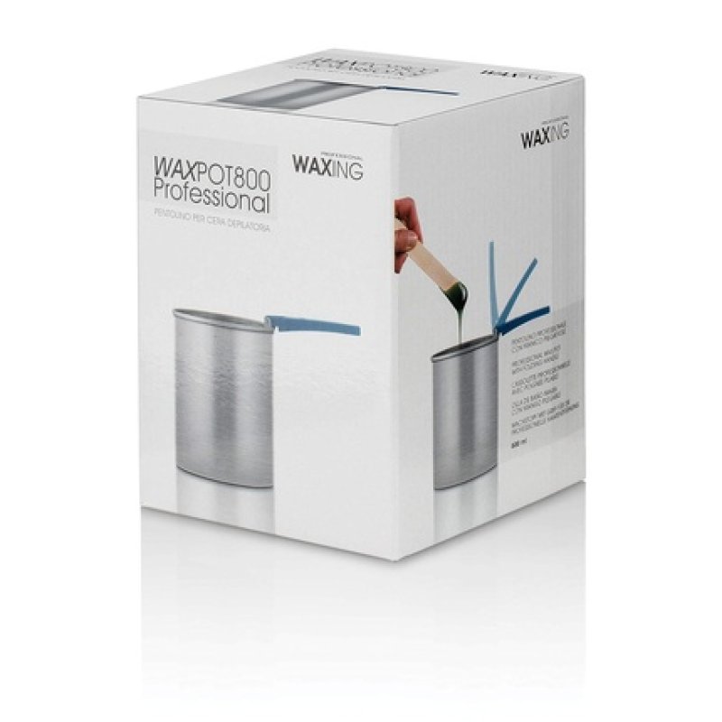 Depilatory Wax Pot with Foldable Handle 800g