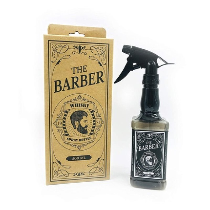 Xanitalia Pro The Barber Whiskey Spray Bottle 500 Ml Grey
