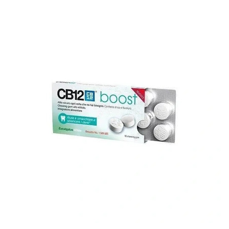 Meda Pharma Cb12 Boost Eucalyptus White Chewing Gum