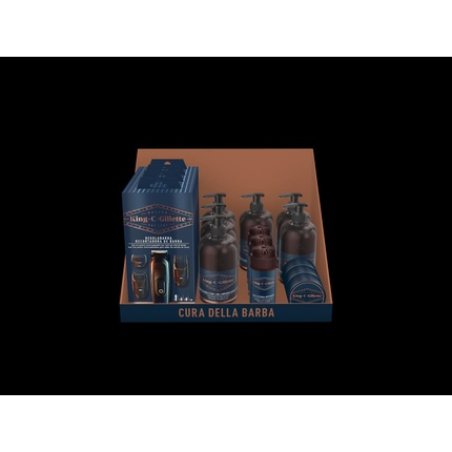 Gillette King Mixed Case - Adjustable Razor Set