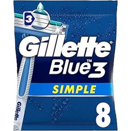 Gillette Expo Blue3 Smooth 6 S 80 Pieces