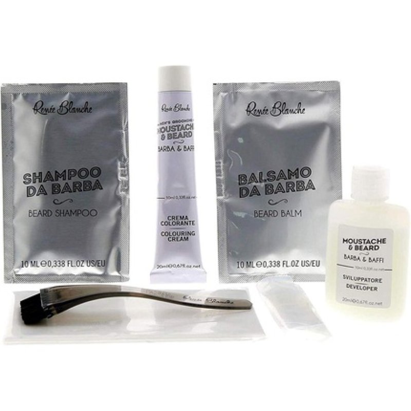 Renee Blanche Men's Grooming Beard and Moustache Coloring Light Brown