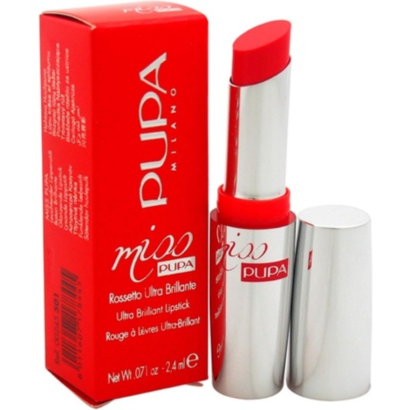 Miss Pupa Crystal Effect Lipstick SPF 15 Shade 501