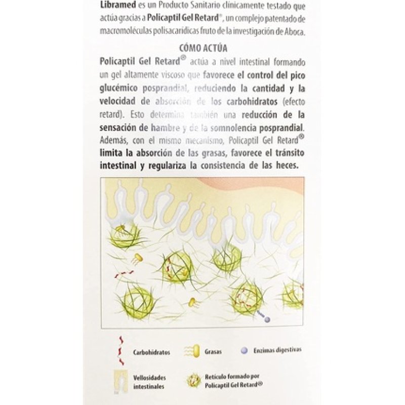Aboca Libramed Tablets with Polyaptil - 84 Count
