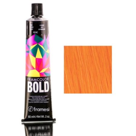 Framesi FramColor Bold Hair Coloring Cream Orange 2oz