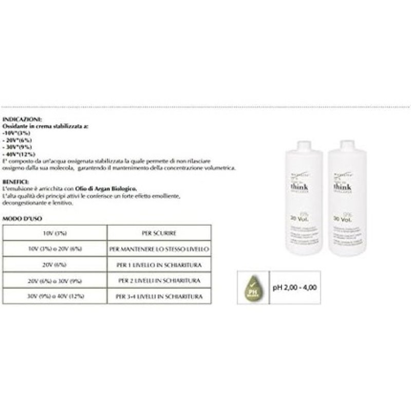 Maxelle Stabilized Oxidant with Organic Argan Oil for Hair Care