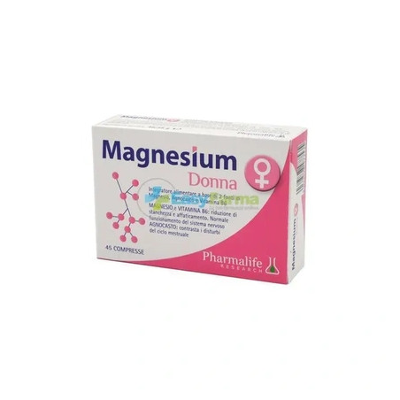 Pharmalife Research Magnesium For Women Dietary Supplement For Premenstrual Disorders - 45 Tablets