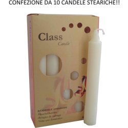 Candela Bianca Cm.15 Conf. 10 Pz. Art.St150