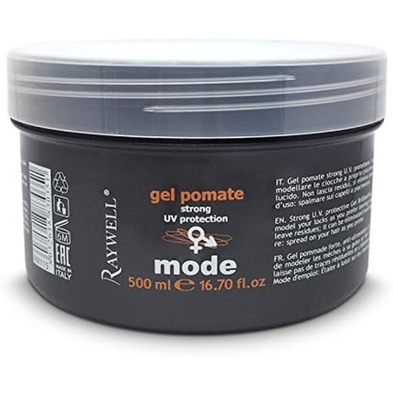 Gel pomada pentru par Raywell Unisex Mode Strong, Toate tipurile de par, 500ml