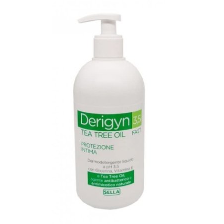 Sella Derigyn Tea Tree Oil Fast pH 3.5 Intimate Dermocleanser 500ml