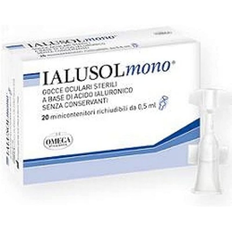 Ialusol Mono Eye Drops 20f